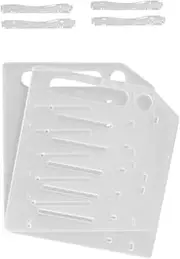 OSALADI DIY Hard Disk Bracket 3.5-inch Rack Heatproof Case 6-Layer Storage Rack
