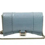 Balenciaga Hourglass Chain Wallet
