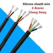 Silicone Sheathed Cable Wire High Low Temperature Resistance Wire Power Cable
