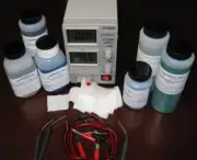 Professional Gold & Black Krome Brush Plating System