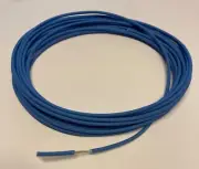 1.0mm 18AWG Insulated PVC Single Core V90 Tinned Copper Hook Up Wire Blue x 5m