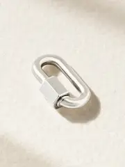 [Marla Aaron] Marla Aaron - Chubby Babylock 14-karat White Gold Pendant - One size One size Gold