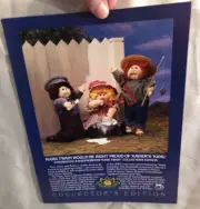 1986 CABBAGE PATCH KIDS ADVERTISEMENT FLYER RARE MARK TWAIN EDITION HTF