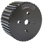 Aeroflow Holden 253 308 Gilmer Water Pump Pulley, AF59-3003WBLK