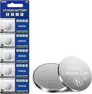 [YIMORNY] 5PC CR2032 Batteries, CR2032 Button Cell Batteries 3V Cell Power High Capacity 2032 Lithium Coin Battery Retail Pack Compliant with Coin Battery Safety Standards 2020