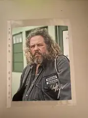 Mark Boone Junior Sons Of Anarchy Signed 8X10 Photo With COA
