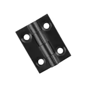 Tradco Fixed Pin Hinges Matt Black
