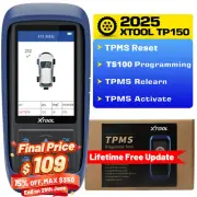 XTOOL TP150 TPMS Programmer Tire Sensor Relearn Tool Tire Pressure Light Reset