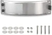 BBQ Draft Door for Big Green Egg Punched Mesh Screen Replacement for BGE Grills