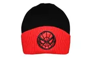 Spider-Man Emblem Beanie (Black/Red) (One Size)