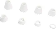Oshhni 8Pcs Tees Height from 0.24 inch to 2.05 inch Driving Range Outdoor/Indoor Winter Turf Training Simulator Tees