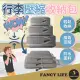 【FANCY LIFE】行李壓縮收納包-大款(衣物壓縮收納包 拉鍊壓縮包 防水壓縮包 摺疊壓縮包 行李分裝包)