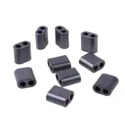 10pcs RF Ferrite Core Double Holes RF Magnet RF Accessories 13.5*7.5*14UU