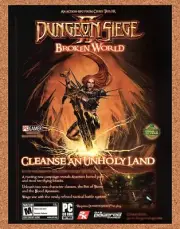 Dungeon Siege II Broken World PC Original 2006 Ad - Video Game Promo