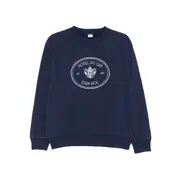 [Sporty & Rich] Sporty & Rich Eden-Roc Crest Sweatshirt M BLUE