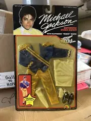 Vintage Michael Jackson 1984 LJN 12" Grammy Awards doll outfit sealed NOS rare
