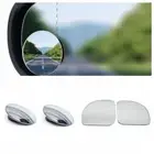 1 Pair Frameless Car Mirror HD Blind Spot Mirror Safety Driving