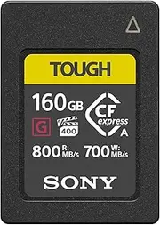 Sony CEA-G160T 160GB Compact Flash Card CFexpress Type A Memory Card (CEAG160T)
