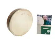 Bodhran Drum 14" Tunable,Sheesham + Tipper, Book/DVD