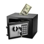 Small Safe Box with Drop Slot - Electronic Drop Safe Box for Money with Digit...