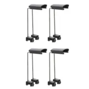 4Pcs Reptile Stand Aquarium Lamp Fish Tank Light Bracket Aquatic Plant Holder