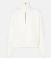[Varley] Varley Roselle half-zip fleece sweatshirt AU 12 white