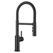 Blanco CATRIS-S FLEXO Black Matter Mixer Tap CATRIS-SFMB