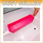Durable Bathtub Splash Guard - Easy Attach Toy Shelf for Toddler Water Fun