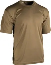 Mil-Tec Tactical Quick-Dry, t-shirt , color: Light Brown (Coyote) , size: M