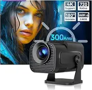 Magcubic HY320 Mini Newly Native 720P Android 11 4K Projector 300ANSI Wifi6 BT5.0 Cinema Outdoor Portable 180° Rotable Projector