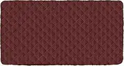 Burgundy Solid Color Pure Plain Toddler Bed Sheet Travel Washable Cot Sheet for Kids Folding Bed for Children Baby Travel 50'' x 25'' (Sheet,Bed Not Included)