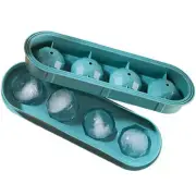 Round Ice-Cube Tray, Reusable Easy-To-Release Ice Ball Mold Tray for8442