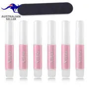 Nail Gel Glue,6Pcs Nail Glue for Acrylic Nails Super Strong Nail Gel Glue for Pr