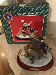 1997 Emmett Kelly Jr Catch Of The Day Fishing Clown Figurine #0796/5000 NEW