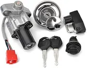 Fuel Tank Cap Ignition Switch Lock fit For Yamaha XVS650 XVS 650 V-Star Custom Classic XVS125 XVS250 XVS400 XVS1100 Drag Star