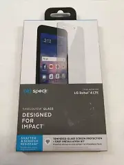SPECK Shieldview Glass Tempered Screen Protection for LG Rebel 4 LTE New