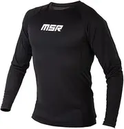 MSR Performance Base Layer Shirt, Black, 3X-Large