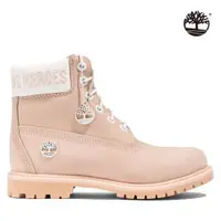 在飛比找ETMall東森購物網優惠-Timberland 女款淺粉色磨砂革經典6吋靴|A5U13