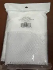 LARGE Nylon Mesh Laundry Bag Locking Drawstring Delicate Clothes 29x24 White
