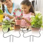 Plant Climbing Frame Easy Installation Good Support Free Vine Stem Metal Support