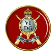 Carabiniers 6th Dragoon Guards, British Army Pin Badge