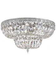 Crystorama 4-Light Flush Mount Swarovski Spectra Crystal
