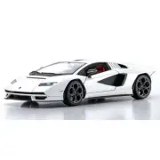 Bburago 1/24 Lamborghini Countach LPI800-4 White Finished Miniature Car BUR21102