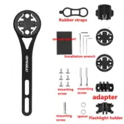 Aluminum Alloy Bike Comupter Handlebar Extension Mount for Cateye Garmin Bryton
