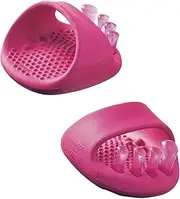 2x Toe Separation Arch Trainers for Flat Feet for Calf Stretching Foot Massager, Rose Red