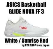 ASICS Basketball Shoes GLIDE NOVA FF 3 1063A072.102 White / Sunrise Red