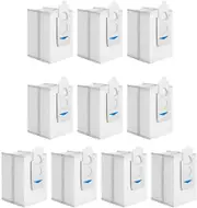 iDeer life 10 Pack Disposable Dust Bags For ECOVACS Deebot X2 Robot Vacuum Cleaner