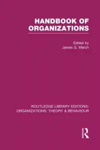 在飛比找博客來優惠-Handbook of Organizations (Rle