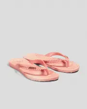 [Billabong] Billabong Women's Kick Back Flip Flops Slippers in Peachy Haze Pink Size 2 2 Peachy Haze Pink