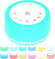 ColourNoise Sound Machine White Noise 12 Colors Night R-White,